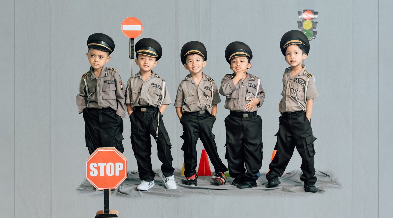 Polisi cilik Kelas Shiddiq
