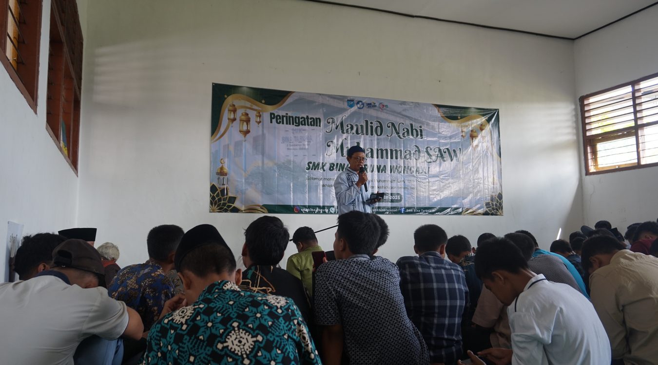 Suasana peringatan Maulid Nabi Muhammad SAW