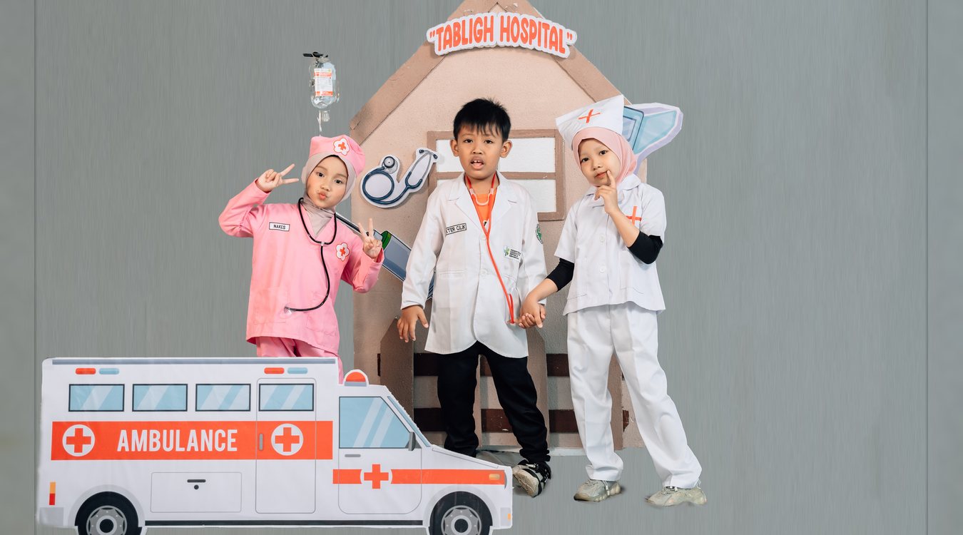 Dokter dan perawat cilik Kelas Tabligh