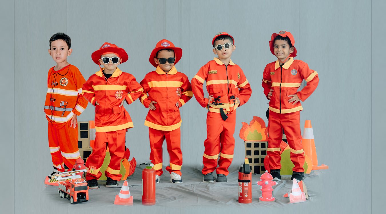 Pemadam kebakaran cilik Kelas Fathonah